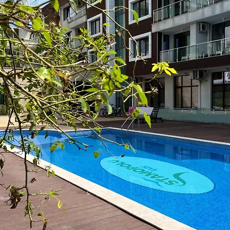 Apartman Stamopolulux директен изглед към морето Primorszko