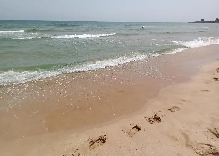 Apartment Stamopolulux директен изглед към морето Primorsko